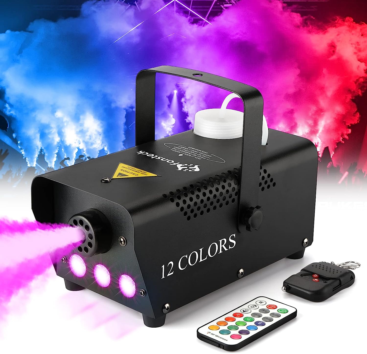 Fog Machine with Colored Lights