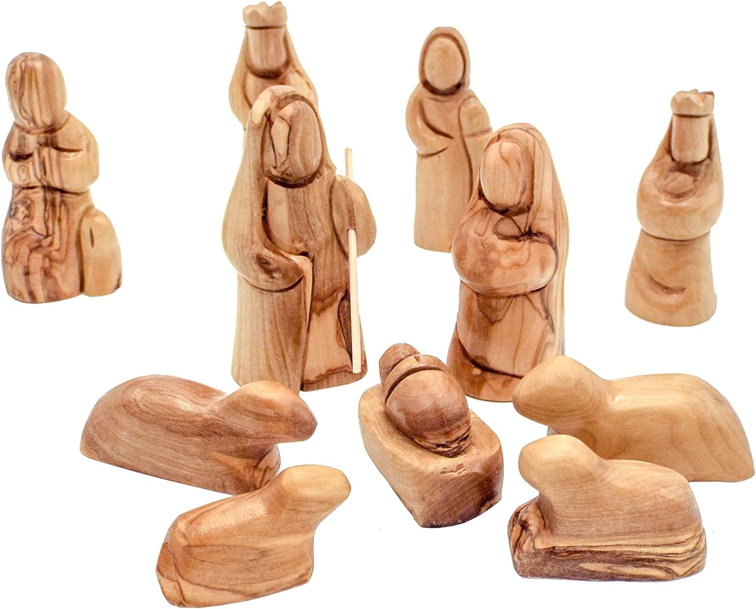 Handcrafted Wooden Nativity Set